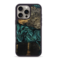 iPhone 16 Pro Max Wood Phone Case - Jalisa (Green, 802376)