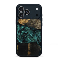 iPhone 17 Pro Max Wood Phone Case - Jalisa (Green, 802376)