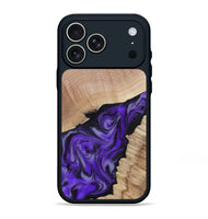 iPhone 17 Pro Max Wood Phone Case - Alyce (Purple, 802377)