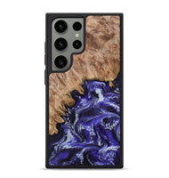 Galaxy S24 Ultra Wood Phone Case - Ocie (Purple, 802379)
