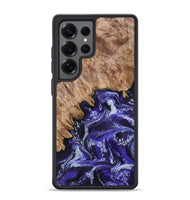 Galaxy S25 Ultra Wood Phone Case - Ocie (Purple, 802379)