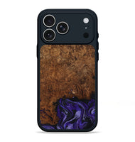 iPhone 17 Pro Max Wood Phone Case - Simone (Purple, 802380)