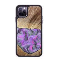 iPhone 11 Pro Max Wood Phone Case - Jailene (Purple, 802381)