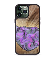 iPhone 13 Pro Max Wood Phone Case - Jailene (Purple, 802381)