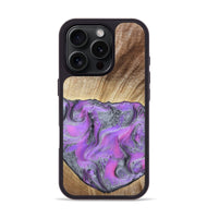 iPhone 16 Pro Wood Phone Case - Jailene (Purple, 802381)