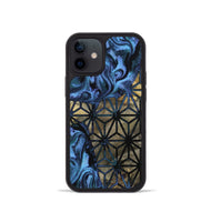 iPhone 12 mini Wood Phone Case - Kaya (Pattern, 802413)