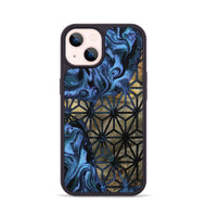 iPhone 14 Wood Phone Case - Kaya (Pattern, 802413)