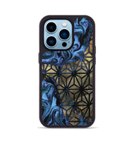 iPhone 14 Pro Wood Phone Case - Kaya (Pattern, 802413)