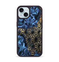 iPhone 15 Wood Phone Case - Kaya (Pattern, 802413)