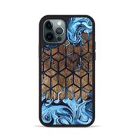 iPhone 12 Pro Wood Phone Case - Earline (Pattern, 802424)
