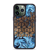 iPhone 13 Pro Max Wood Phone Case - Earline (Pattern, 802424)