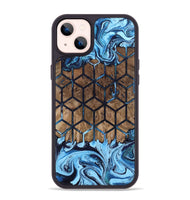 iPhone 14 Plus Wood Phone Case - Earline (Pattern, 802424)