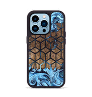 iPhone 14 Pro Wood Phone Case - Earline (Pattern, 802424)