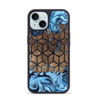 iPhone 15 Wood Phone Case - Earline (Pattern, 802424)