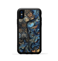 iPhone Xs Wood Phone Case - Arlie (Pattern, 802465)