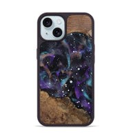 iPhone 15 Wood Phone Case - Alysa (Cosmos, 802494)