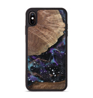iPhone Xs Max Wood Phone Case - Jenna (Cosmos, 802498)