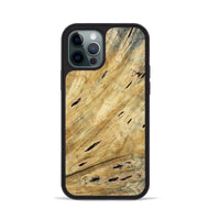 iPhone 12 Pro Wood Phone Case - Zahra (Wood Burl, 803357)