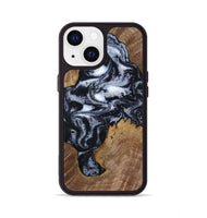 iPhone 13 Wood Phone Case - Lula (Black & White, 804047)