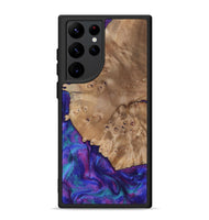 Galaxy S22 Ultra Wood Phone Case - Lucius (Purple, 804206)