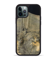 iPhone 12 Pro Max Wood Phone Case - Ara (Wood Burl, 804327)