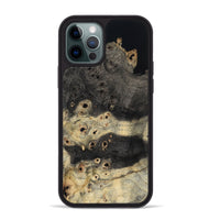 iPhone 12 Pro Max Wood Phone Case - Anton (Wood Burl, 804532)