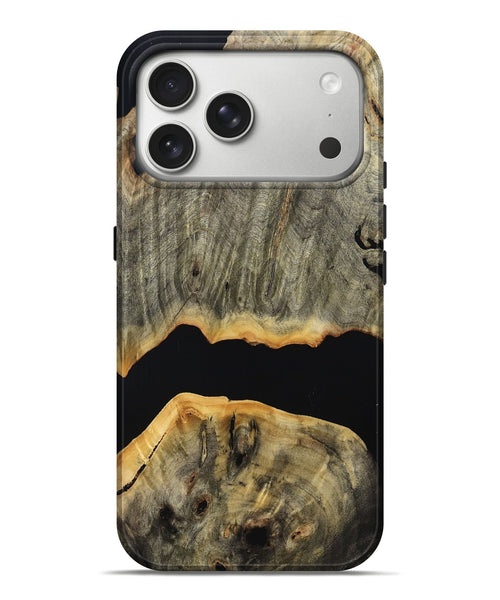 iPhone 17 Pro Max Wood Live Edge Phone Case - Lori (Wood Burl, 804723)
