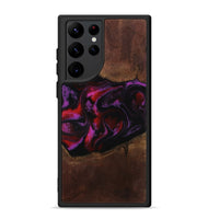 Galaxy S22 Ultra Wood Phone Case - Kenia (Red, 804786)