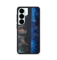 Galaxy S26 Wood Phone Case - Chicago Skyline (Terrain)