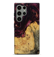 Galaxy S24 Ultra Wood Live Edge Phone Case - Alayah (Red, 804871)