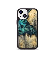 iPhone 13 mini Wood Phone Case - Dimitri (Green, 804914)