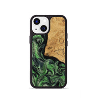iPhone 13 mini Wood Phone Case - Kelis (Green, 804917)