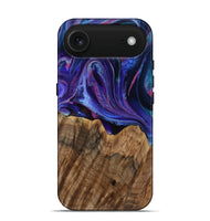 iPhone 17 Air Wood Live Edge Phone Case - Dwight (Purple, 805255)