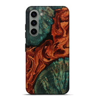 Galaxy S23 Plus Wood Live Edge Phone Case - Bonny (Red, 805263)