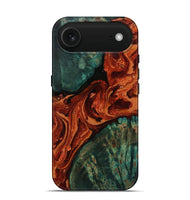 iPhone 17 Air Wood Live Edge Phone Case - Bonny (Red, 805263)