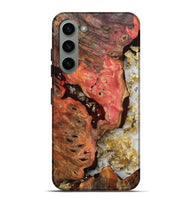 Galaxy S23 Plus Wood Live Edge Phone Case - Chanel (Red, 805351)