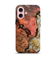 iPhone 17 Wood Live Edge Phone Case - Chanel (Red, 805351)