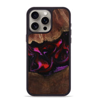 iPhone 15 Pro Max Wood Phone Case - Lizbeth (Red, 805473)