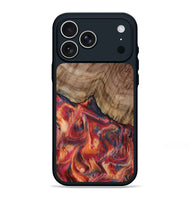 iPhone 17 Pro Max Wood Phone Case - Cason (Red, 805474)