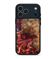 iPhone 17 Pro Max Wood Phone Case - Eugene (Red, 805475)