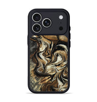 iPhone 17 Pro Wood Phone Case - Jonnie (Black & White, 805478)
