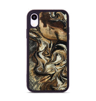 iPhone Xr Wood Phone Case - Jonnie (Black & White, 805478)
