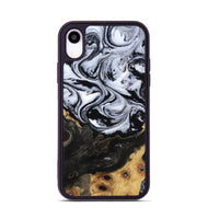 iPhone Xr Wood Phone Case - Shelbi (Black & White, 805479)