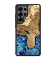 Galaxy S25 Ultra Wood Phone Case - Hadlee (Blue, 805480)