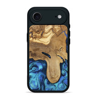 iPhone 17 Air Wood Phone Case - Hadlee (Blue, 805480)