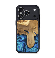 iPhone 17 Pro Wood Phone Case - Hadlee (Blue, 805480)