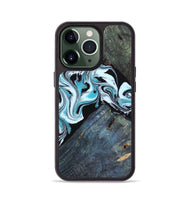 iPhone 13 Pro Wood Phone Case - Osman (Blue, 805488)