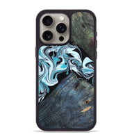 iPhone 15 Pro Max Wood Phone Case - Osman (Blue, 805488)