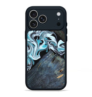 iPhone 17 Pro Max Wood Phone Case - Osman (Blue, 805488)