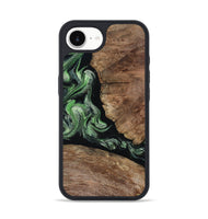 iPhone 16e Wood Phone Case - Damon (Green, 805490)